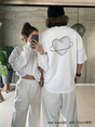 Heart Logo Big Long T-shirt