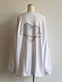 Heart Logo Big Long T-shirt